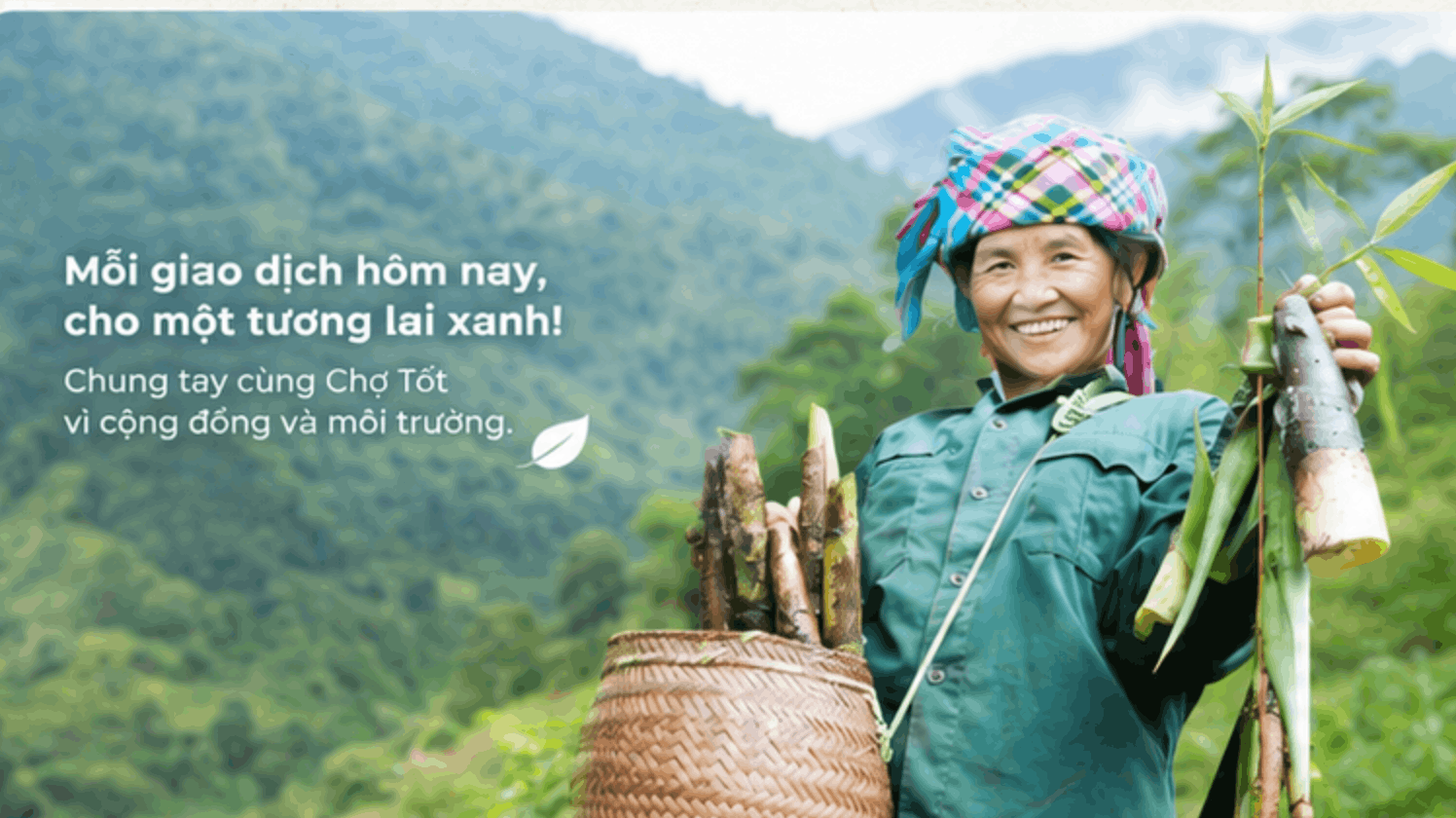 Người phụ nữ vùng cao cầm cây giống măng Bát Độ giữa núi rừng Sơn La