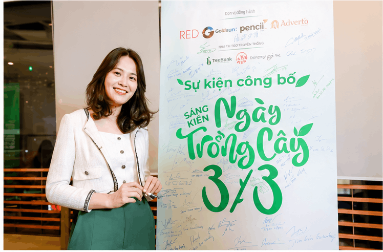 Launch event of the Tree Planting Day 3/3 initiative with partners signing their commitment