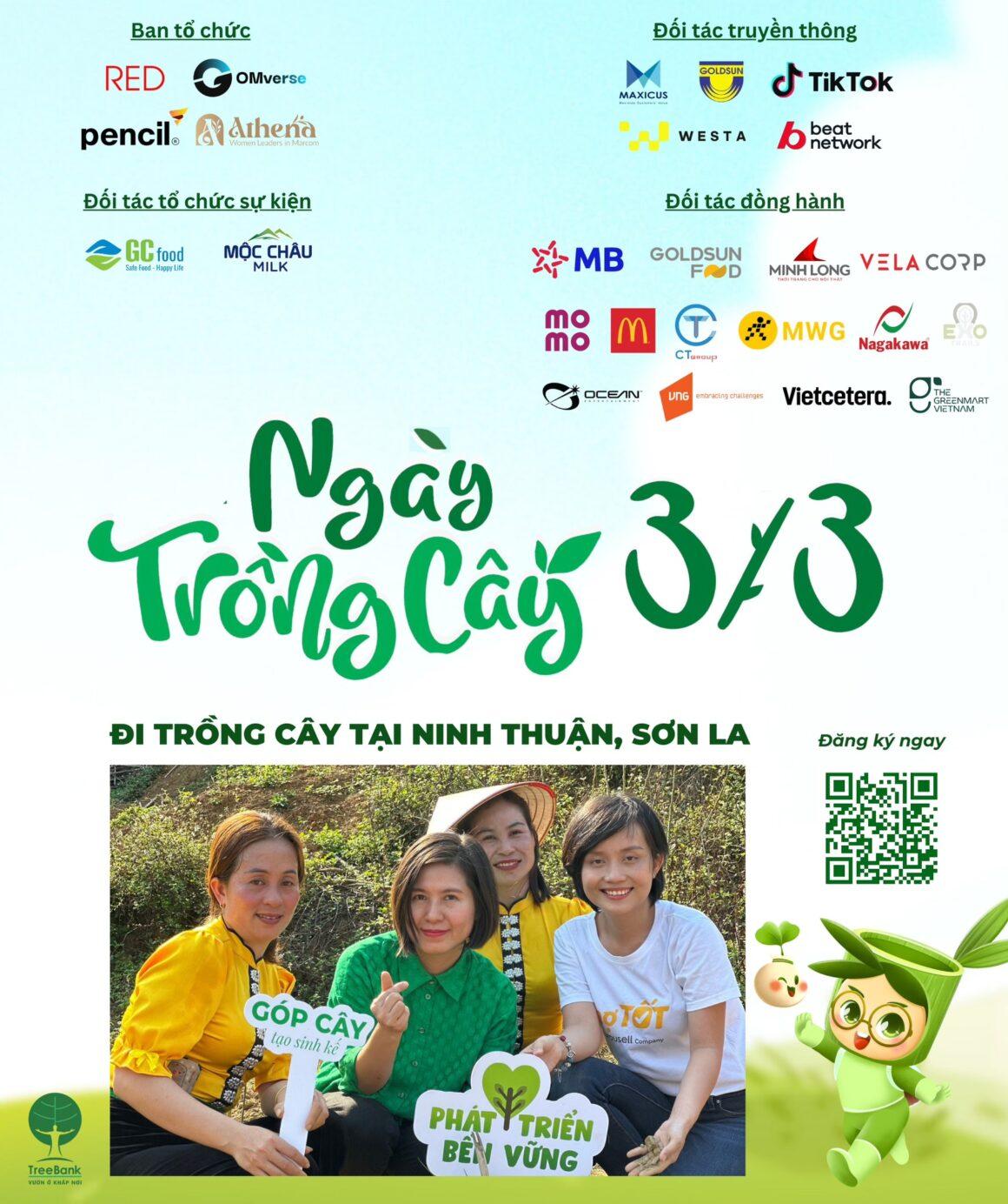 3/3 CÙNG TREEBANK ĐI TRỒNG CÂY GIEO LỘC XUÂN MỚI Ở MŨI DINH (NINH THUẬN) VÀ MỘC CHÂU (SƠN LA).