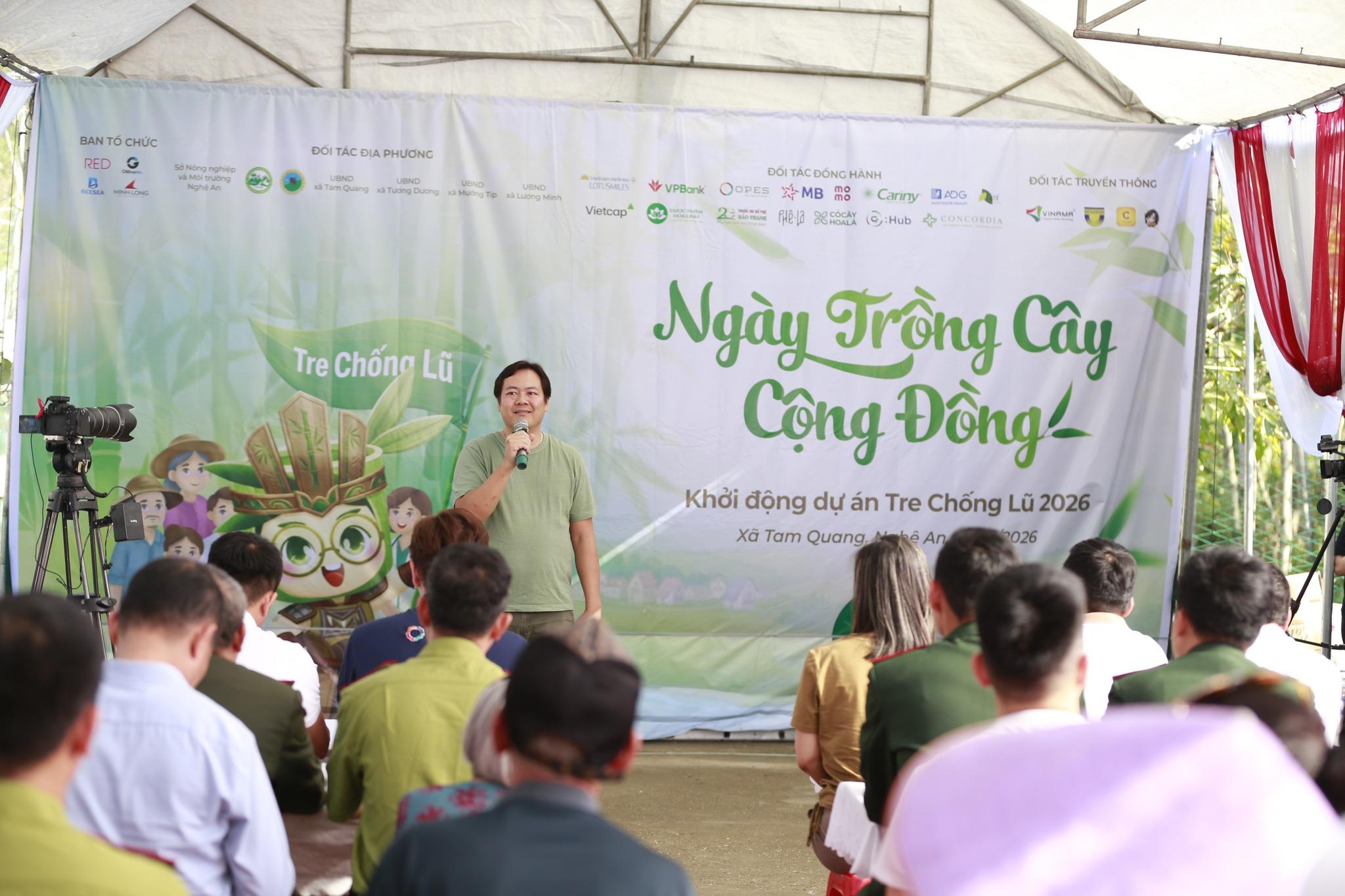 COMMUNITY TREE PLANTING DAY 2026 – LAUNCHING THE "BAMBOO AGAINST FLOOD" PROJECT IN TAY NGHE AN