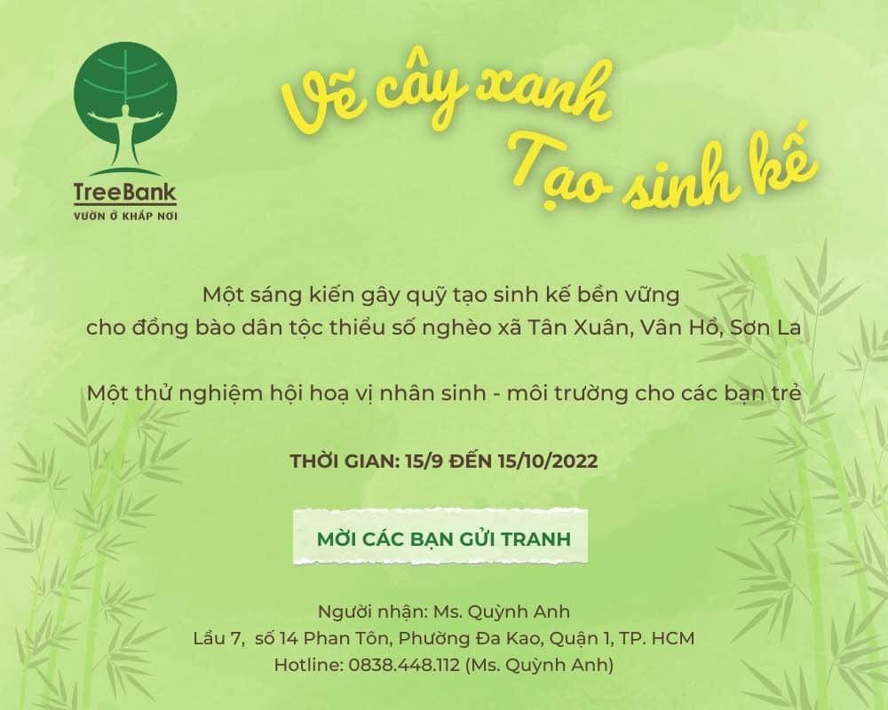 Thể lệ chương trình Vẽ cây xanh tạo sinh kế