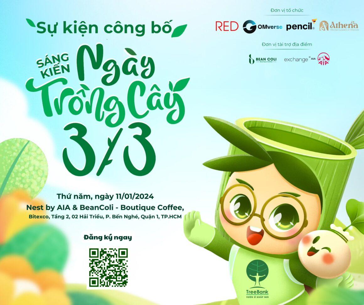 THƯ MỜI THAM GIA SỰ KIỆN CÔNG BỐ SÁNG KIẾN “NGÀY TRỒNG CÂY 3/3”